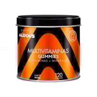 Multivitaminas en gominolas Aldous (120 gominolas)