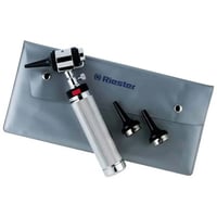 Otoscopio/Oftalmoscopio Riester uni III May de vacío de 2.7V, con mango para pilas tipo C y con reostato