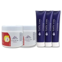 Pack Masaje Kinefis Intensity: 3 Cremas Analgésicas Kinefis Intensive 300 cc + 2 Cremas de Calor Kinefis K-Silver 500 ml Pack Masaje Kinefis Intensity: 3 Cremas Analgésicas Kinefis Intensive 300 cc + 2 Cremas de Calor Kinefis K-Silver 500 ml