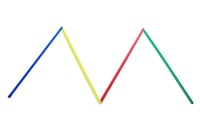 Pieza de plástico para hacer formas planas