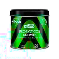 Probióticos con Vitaminas para niños en gominolas Aldous (120 gominolas)