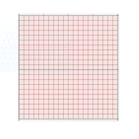 Rollo de papel para electrocardiógrafos milimetrado (112X25X12)