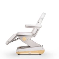 Camilla eléctrica de estética de alta gama Swop B4 Pro Beauty: Personalizable, con cuatro motores y una estructura ultra-compacta con estabilidad óptima... el modelo más estiloso y funcional para tu centro