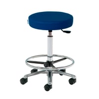 Taburete alto Kinefis Élite: Elevación a gas y altura de 59 - 84 cm con reposapiés (Varios colores disponibles)