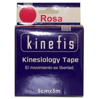 Vendaje Neuromuscular - Kinefis Kinesiology Tape Rosa 5 cm x 5 metros Vendaje Neuromuscular - Kinefis Kinesiology Tape Rosa 5 cm x 5 metros