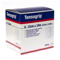 Tensogrip G Piernas Gruesas: Venda Tubular Compresiva con algodón (12 cm x 10 metros)