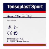 Tensoplast Sport 6 cm x 2,5 metros: Venda elástica adhesiva porosa