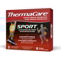 ThermaCare Sport 3 Parches Térmicos Terapéuticos: Alivio Muscular y Articular