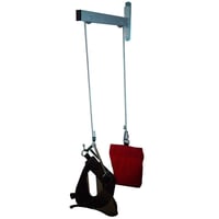 Tracción cervical a pared giratoria