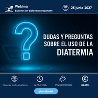 WEBINAR: Expertos en Diatermia responden - Vía Zoom - 25 junio 2027