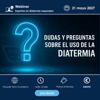 WEBINAR: Expertos en Diatermia responden - Vía Zoom - 21 mayo 2027