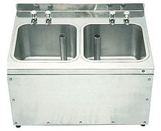 Hidroterapia, Baños de contraste y electrogalvánicos