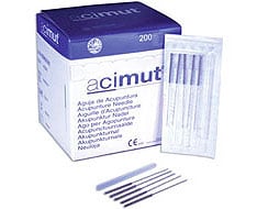 Agujas de Acupuntura Marca Acimut