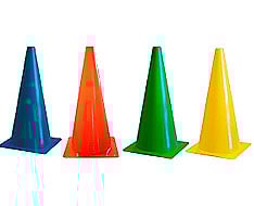Conos y setas entrenamiento-psicomotricidad