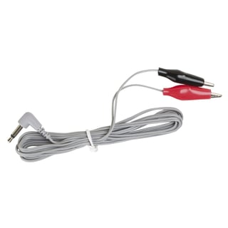 Cable Clavija Jack con Pinzas Tipo Cocodrilo 3,5 cm