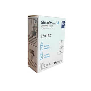 Líquido Control para la calibración del glucómetro Dr Auto