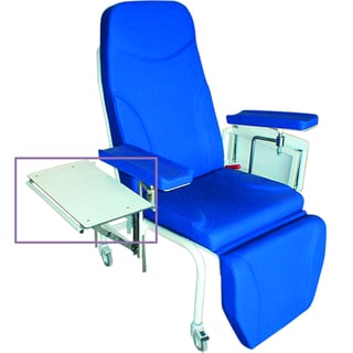 Mesita lateral de compacto fenólico para sillones de extracción Eco