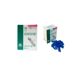 Pack de 100 Lancetas 23G para el dispositivo Lactate Scout