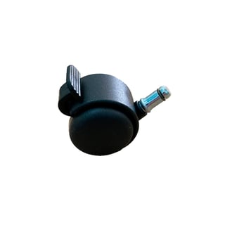 Rueda de nylon 50 mm con freno (venta por unidad)