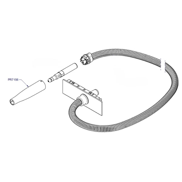 Cuerpo externo de plástico del manipulador para micromotor Mariotti Vortix 3