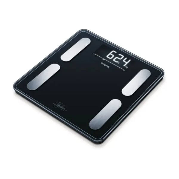 Báscula Diagnóstica: Beurer BF-400 con IMC y Análisis Corporal Completo de capacidad de hasta 200 kg