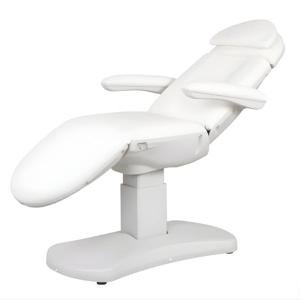 Camilla Eléctrica de Estética de alta gama VOME SMART con Calefacción: con 4 Motores permite regular de forma independiente la altura, el respaldo, el asiento y el reposapiés