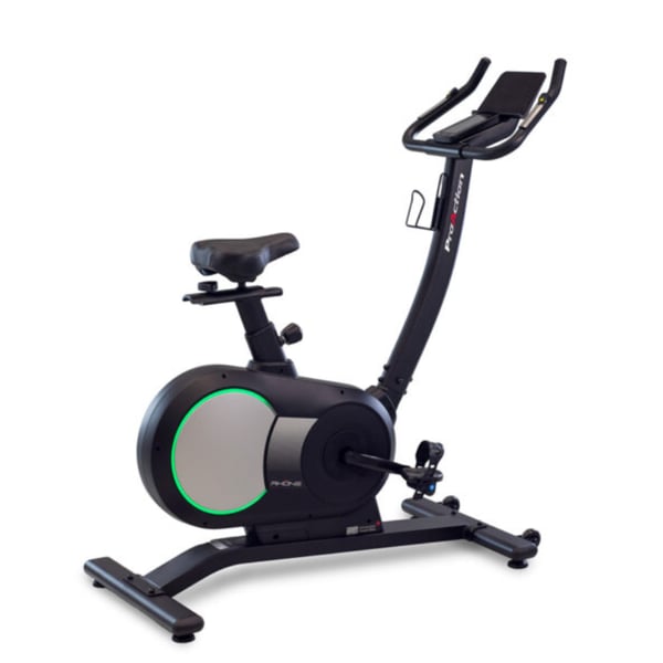 Bicicleta estática plegable de uso doméstico: BH Fitness Rhone H1205 con sistema de resistencia magnética con varios niveles de intensidad