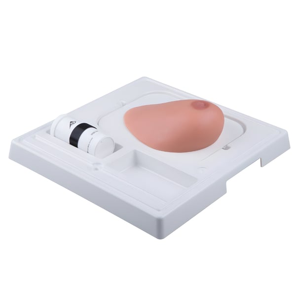 Modelo anatómico de pecho con tumores SONOtrain para el entrenamiento en diagnóstico por ultrasonido, punción y biopsia