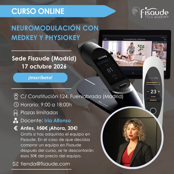 CURSO FORMATIVO DE NEUROMODULACIÓN CON MEDKEY Y PHYSIOKEY - PRESENCIAL - 17-octubre-2026