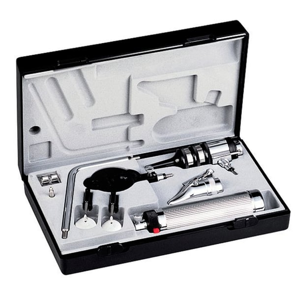 Conjunto Riester Econom Vac. 2,7V / XL 2,5V, mando para pilas tipo C con reostato