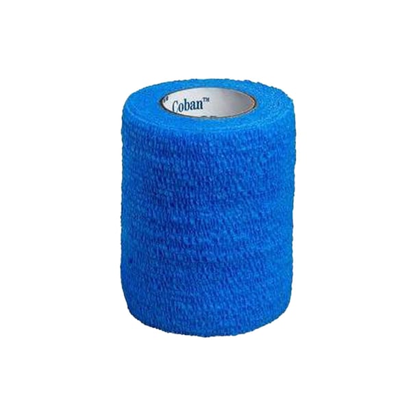 Venda cohesiva 3M™ Coban™: color azul, 5cm x 4.5m