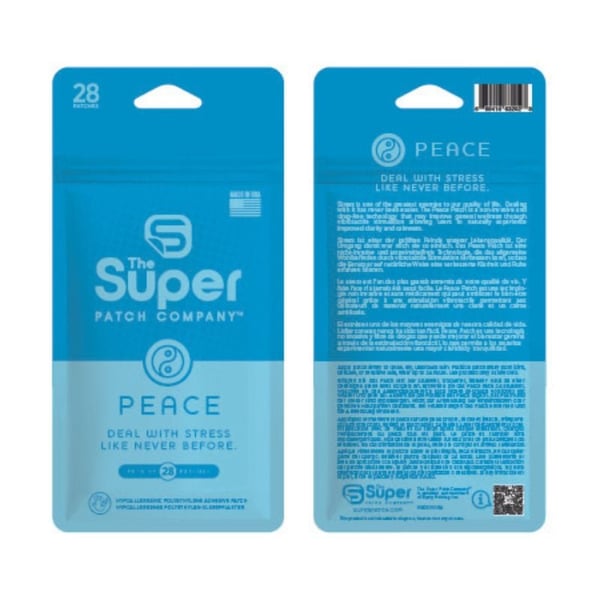 Peace Super Patch - Paquete de 30 parches: Tecnología vibrotáctil que ayuda a fomentar una sensación de bienestar y calma