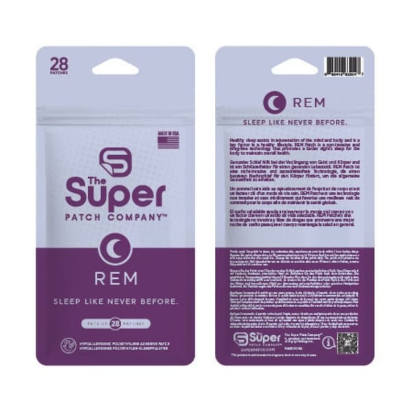 REM Super Patch - Paquete de 28 parches: Tecnología vibrotáctil, no invasiva y libre de medicamentos que puede favorecer un ciclo de sueño equilibrado