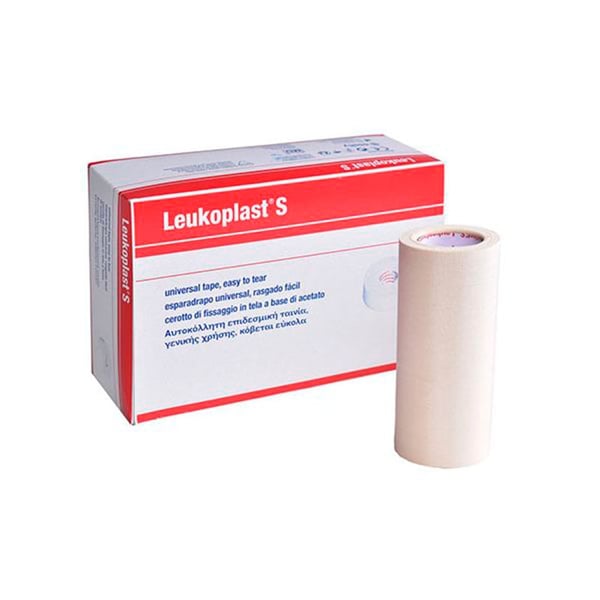 Leukoplast S 10 cm x 5 metros (caja de 3 unidades)