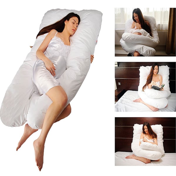 Almohada para Embarazo y Lactancia: Diseñada para la posición ideal para ti y tu bebé