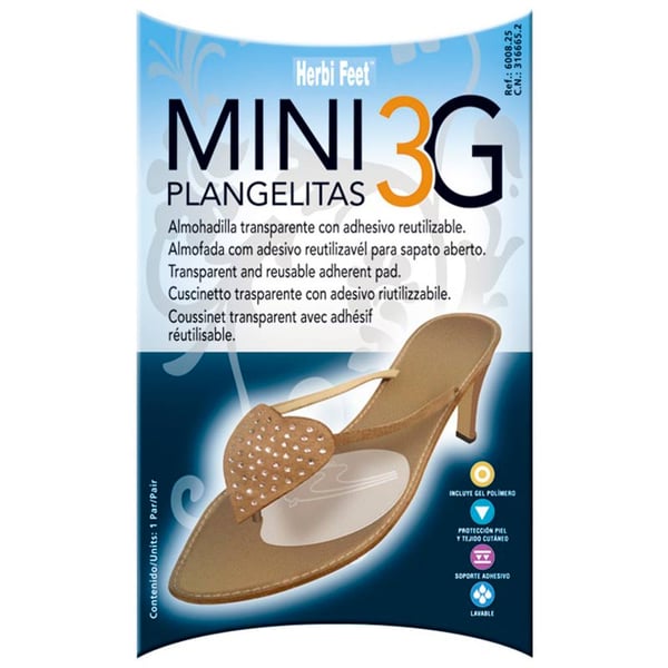 Almohadilla Miniplangelitas 3G (venta por par)
