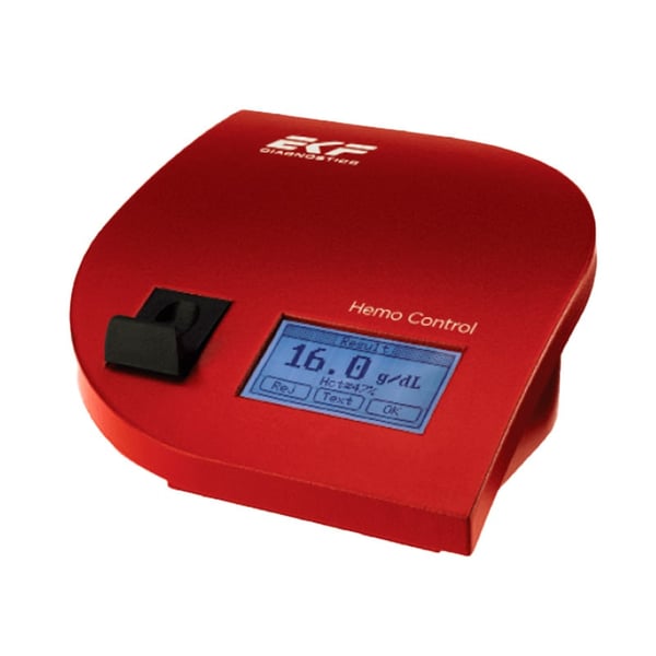 Analizador Hemo Control: Hemoglobina y Hematocrito Rápido y Preciso