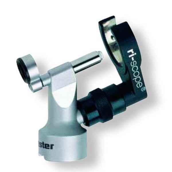 Cabezal del otoscopio F.O. quirúrgico veterinario Riester ri-scope XL 3,5 V, sin espéculo