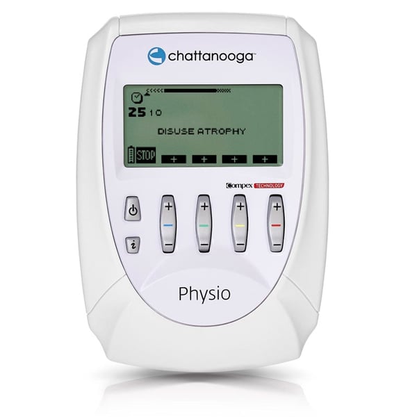 Electroestimulador Portátil Chattanooga Physio: 4 Canales y 31 Programas. Con NMES y TENS