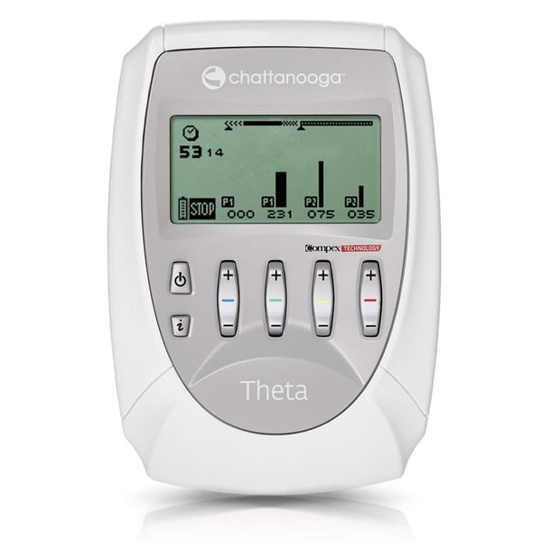 Electroestimulador portátil Chattanooga Theta 500: 4 Canales y 51 Programas. Con NMES y TENS