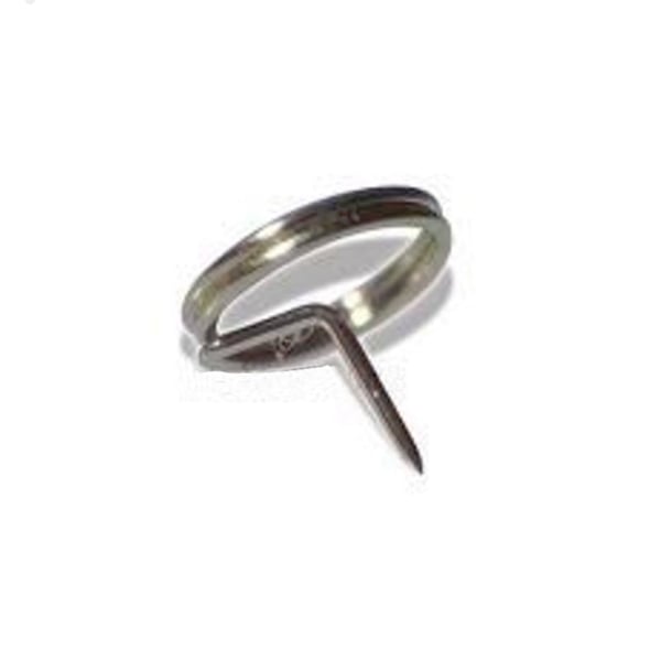 Chincheta auriculoterapia China de acero sin adhesivo (4x2 mm)