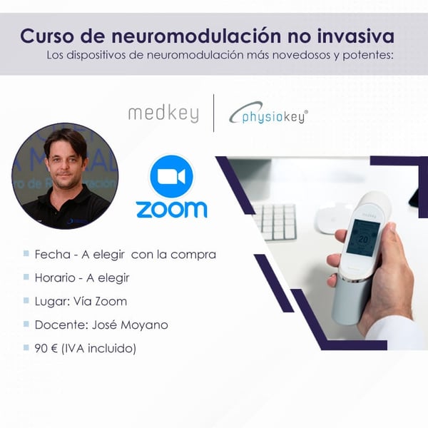 CURSO DE NEUROMODULACIÓN CON MEDKEY Y PHYSIOKEY - VÍA ZOOM - ELIGE - FECHA