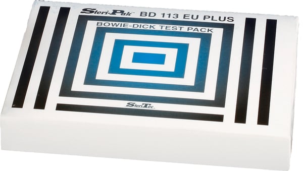 Bowie & dick test para control esterilizacion cuerpos porosos (1 pza)