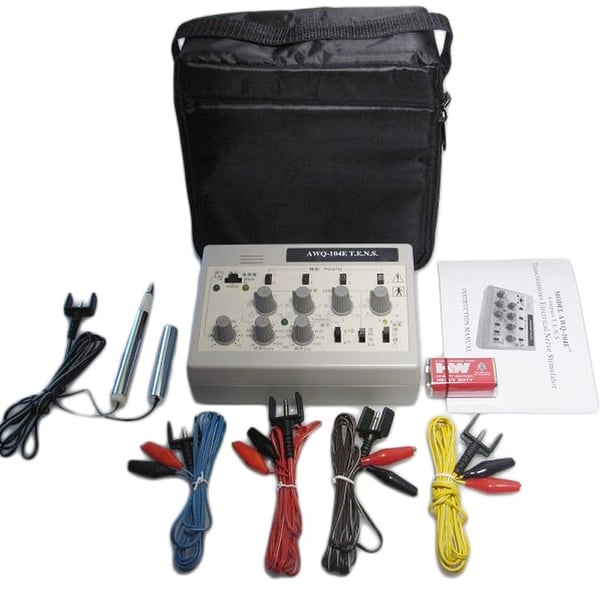 Electroestimulador de Acupuntura con Buscapuntos Ajustable AWQ104E
