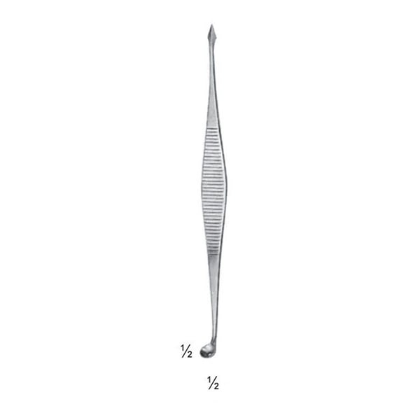 Extractor para comedones Saalfeld - longitud = 10 cm / 4 (HASTA FIN DE EXISTENCIAS)