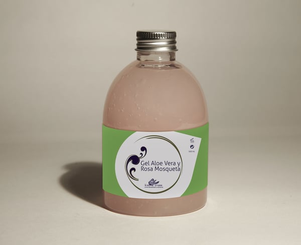 Gel de Aloe y Rosa Mosqueta Kinefis profesional 500cc