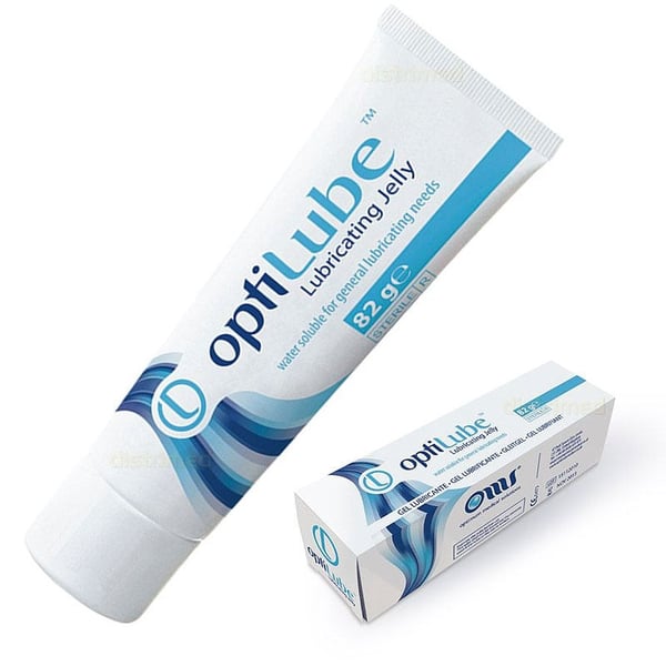 Gel Lubricante Estéril Optilube Tubo 82 gr: Óptima lubricación, soluble en agua, no engrasa