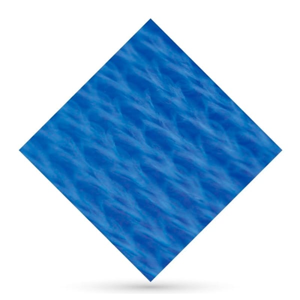Plancha Glass Fasser de fibra de vidrio azul