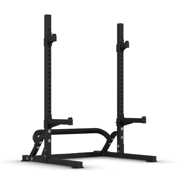 Squat Rack Horizon Fitness HSR30 con 21 Posiciones de Ajuste y Brazos de Seguridad Incluidos