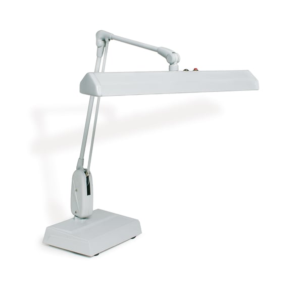 Lámpara dazor 2 tubos con base sobremesa